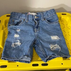 Levi's Boy’s Blue Slim Denim Jean shorts size 8 nice!